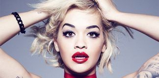 Cantante Rita Ora