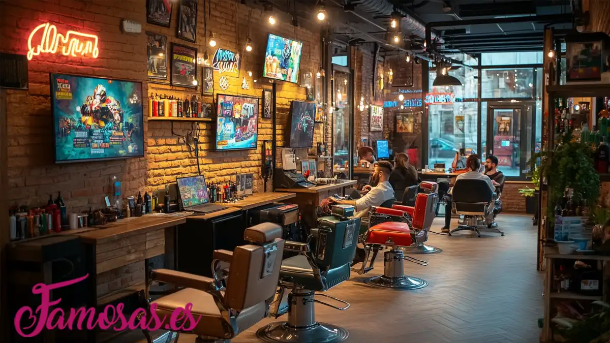 Creación de un ambiente único y acogedor en una barbería